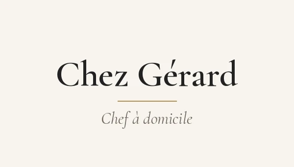 Logo Chez Gérard – partenaire de La Maison Banus